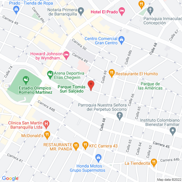 Map of Licores Kike