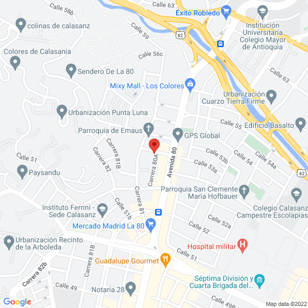 Mapa de Licores Y Delicias Salazan