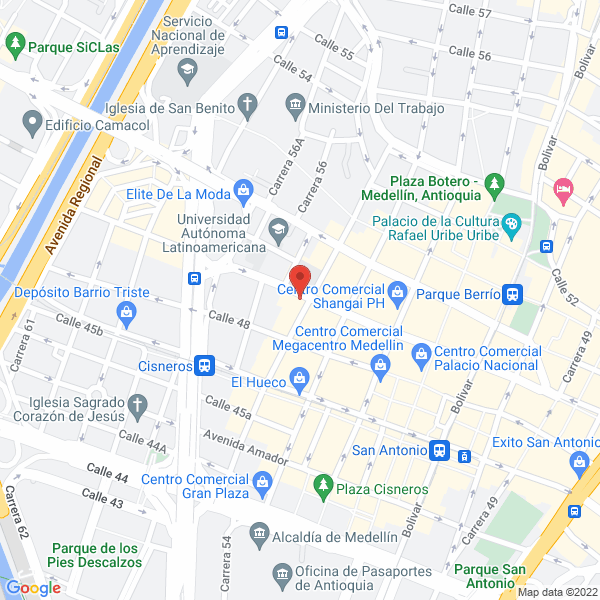 Mapa de On Fire Desings