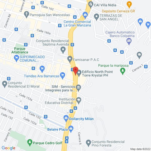 Mapa de On Q Global Solutions S.A.S.