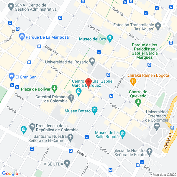 Mapa de Parqueadero Calle 12 F.G.