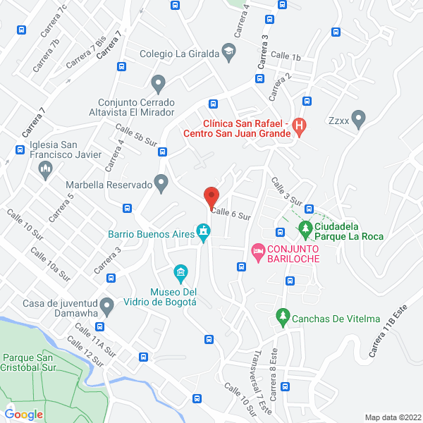 Mapa de Parqueadero De Buenos Aires