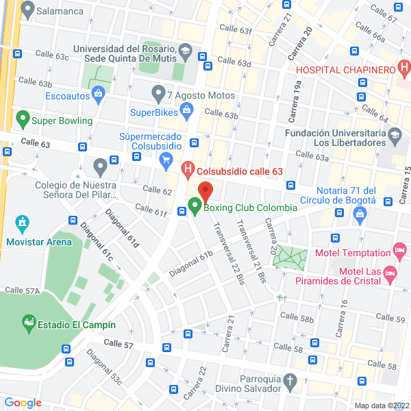 Mapa de Parroquia San Gerardo Mayela