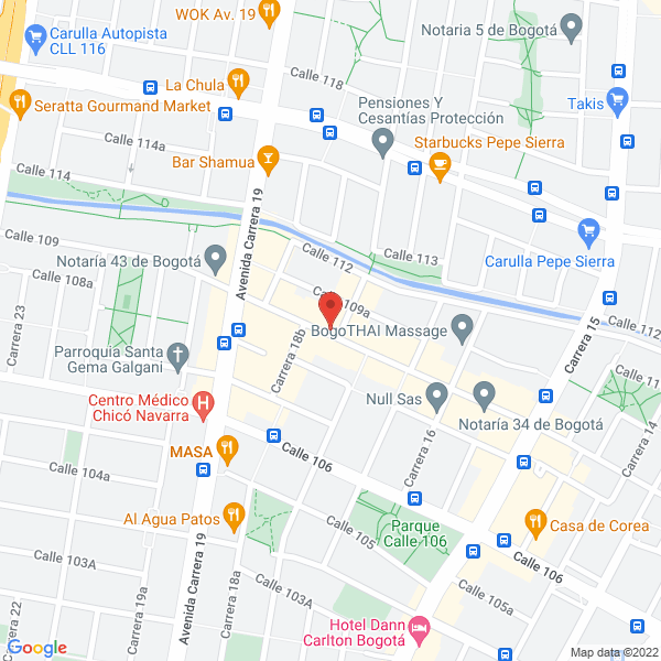 Mapa de Party Place