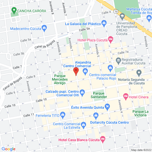 Map of Paseo Comercial San Antonio