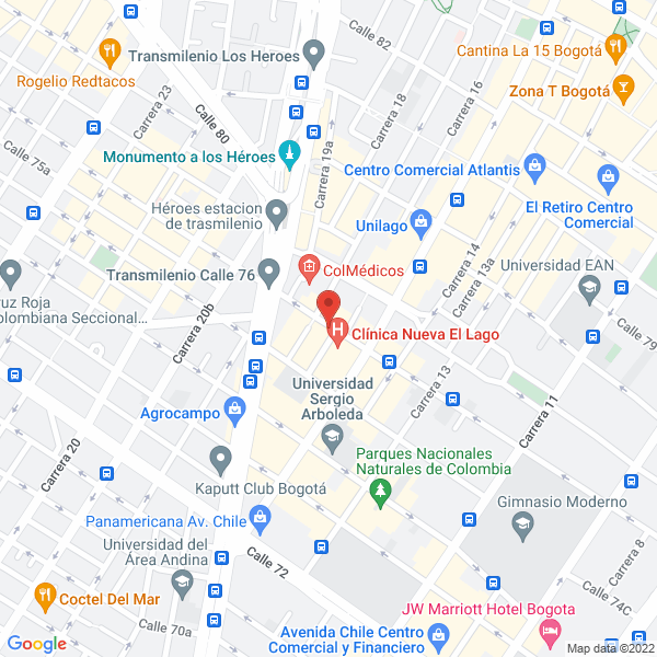 Mapa de Pasteleros S.A.S.