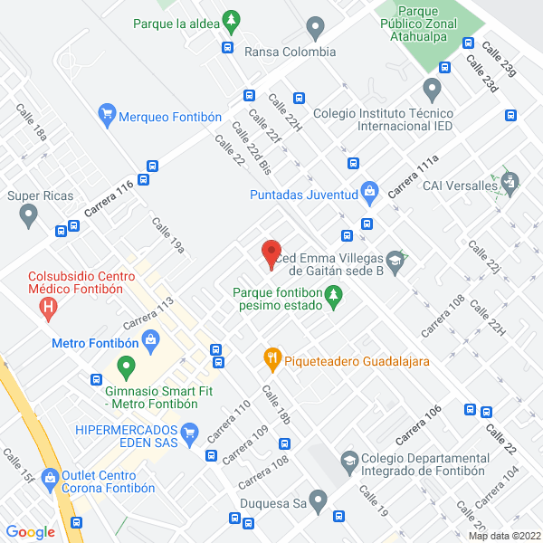 Mapa de Prosiso Jb S.A.S.