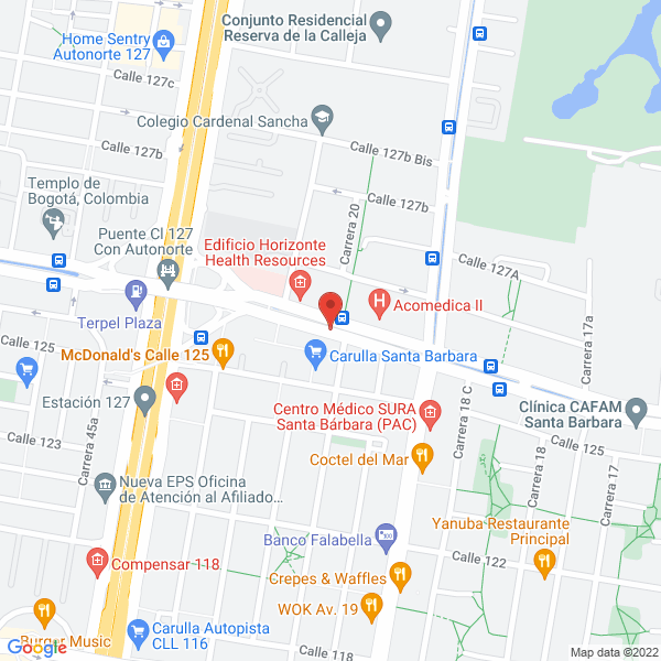 Mapa de Protecar Ltda.