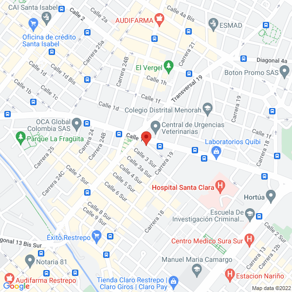 Mapa de Publi Partes S.A.S.