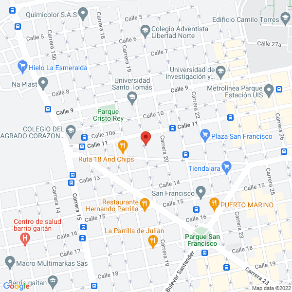Map of Publicidad Y Estampados Natalia