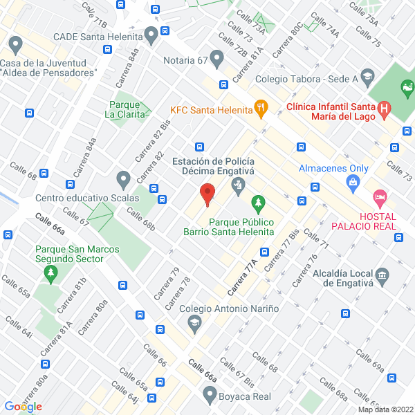Mapa de Publicidad Y Mercadeo Blanes S.A.S.