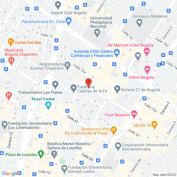 Mapa de Puedo Ser Consulting Ltda
