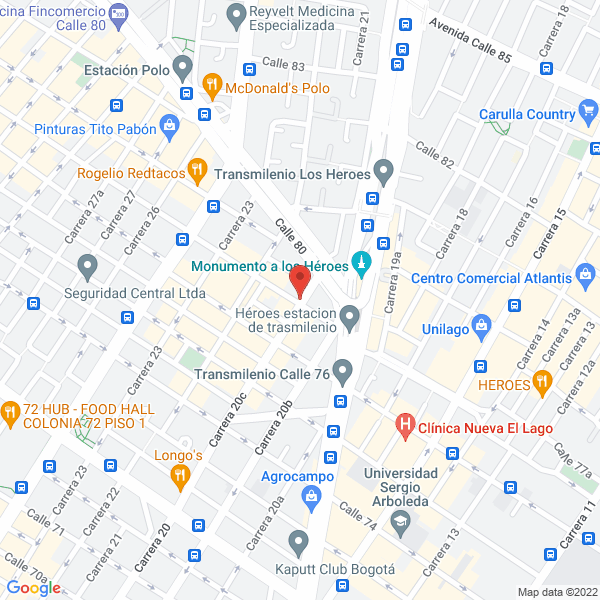 Mapa de Prosíntesis Ltda.