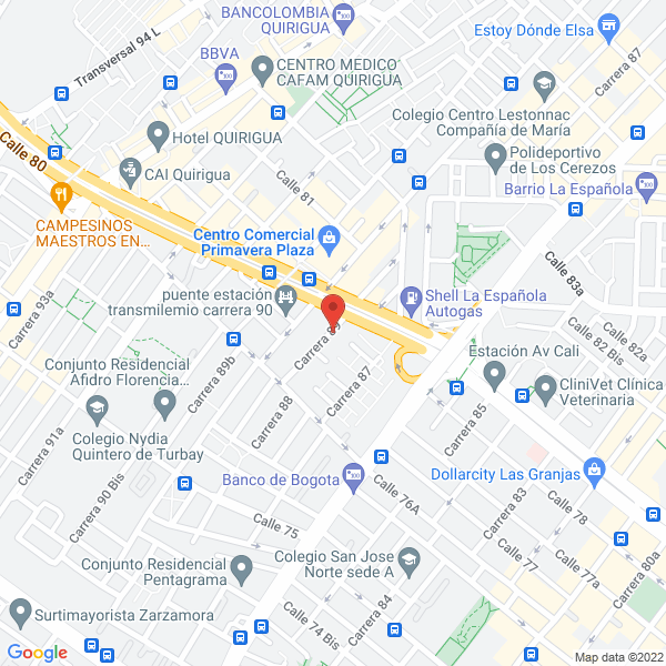 Mapa de Protección Y Dotación Especializada S.A.S.