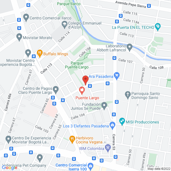 Mapa de Protrac Ltda.