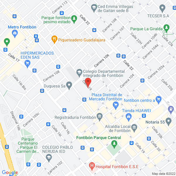 Mapa de Prottekne S.A.S.