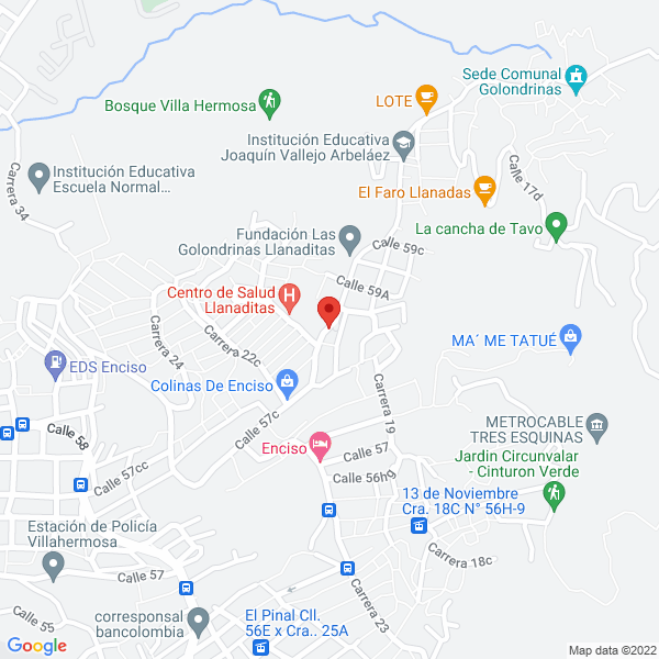 Mapa de Proveedora La Perla Verde