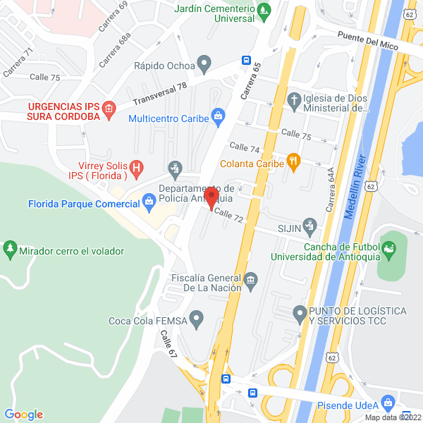 Mapa de Provicol Y Disolventes Ltda.