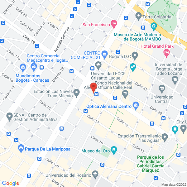 Mapa de Colegio Capacitación 2000