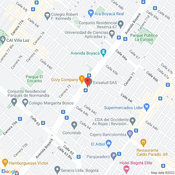 Mapa de Canecas Rimax