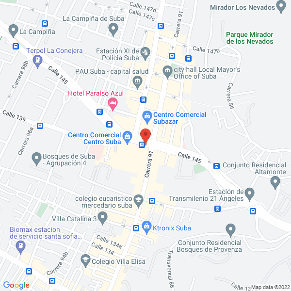 Mapa de Rincón Del Parque
