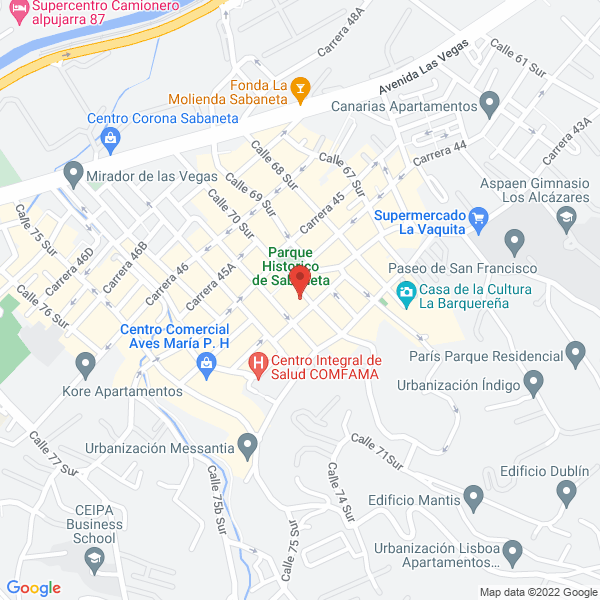 Mapa de Rio Aseo Total S.A. E.S.P.