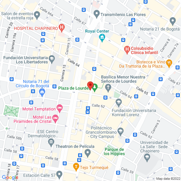 Mapa de Rios Y Gonzalez Ltda.