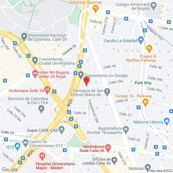 Mapa de Rivercom Ltda.