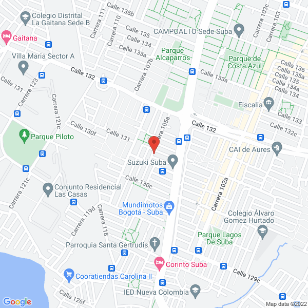 Mapa de Rmb Obras Civiles S.A.S.