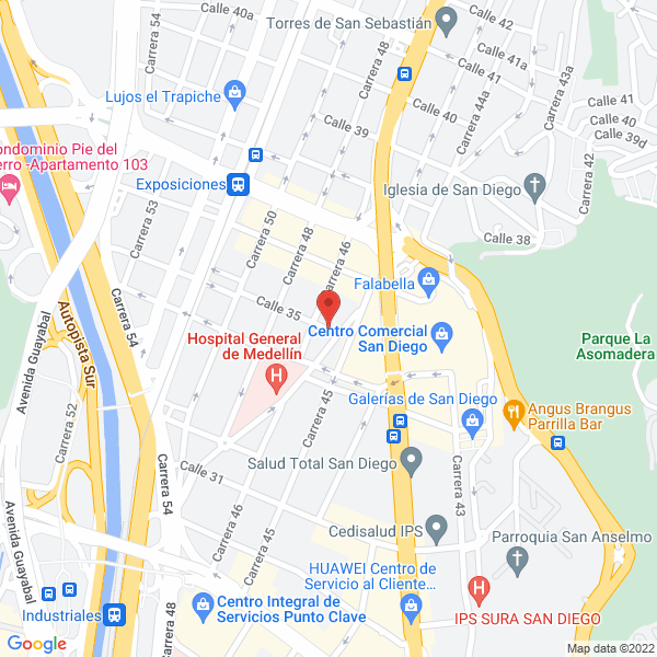 Mapa de Moto Cars