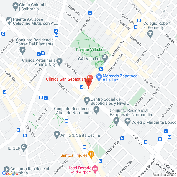 Mapa de Motoexpress