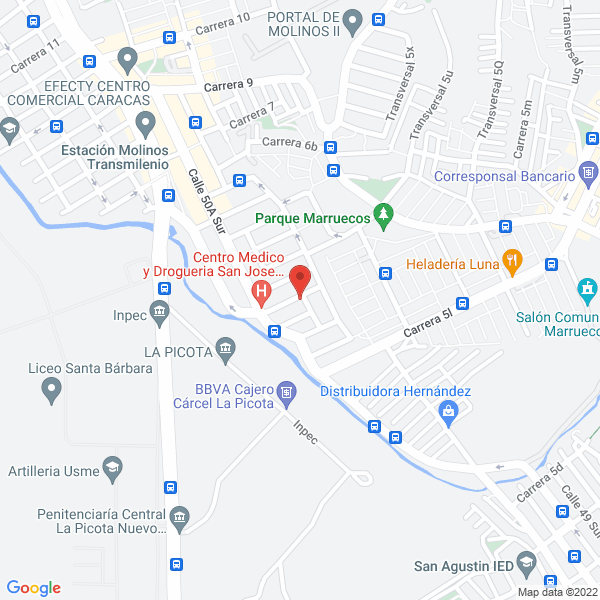 Mapa de Muebles Quiminza
