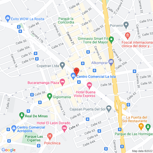 Map of Multibelleza Juno