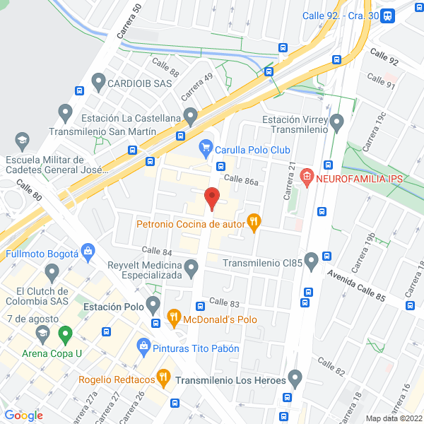 Mapa de Multicom F.O Sas