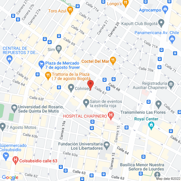 Mapa de Publicity Colombia