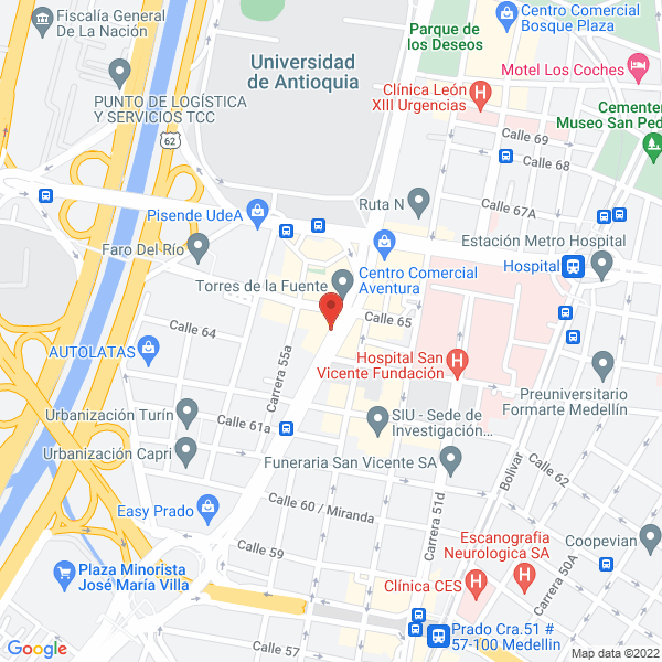 Mapa de Publielectro Empresarial S.A.S
