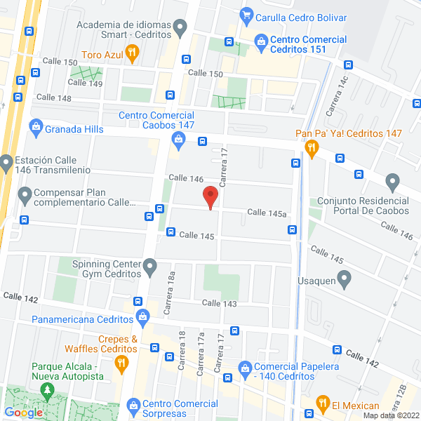 Mapa de Publiprint De Colombia S.A.S.