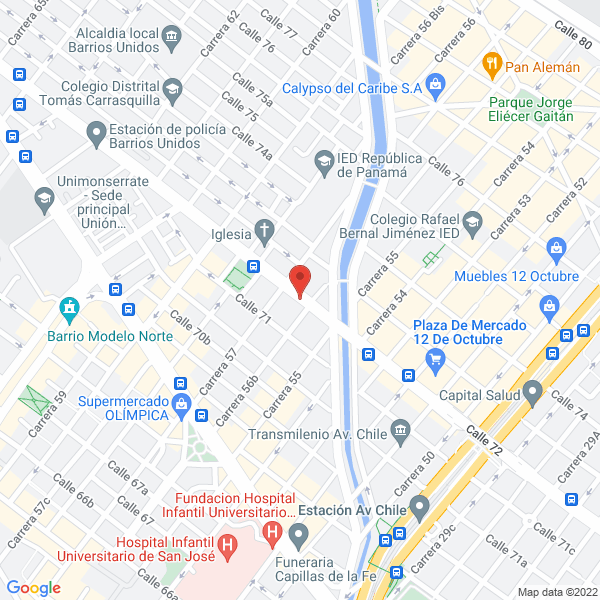 Mapa de Publiseñales Ltda.