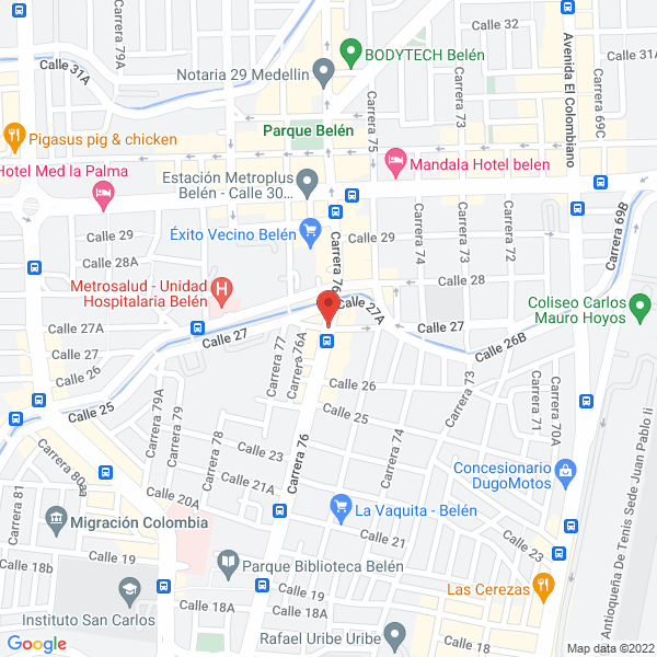 Mapa de Puente Ferretero