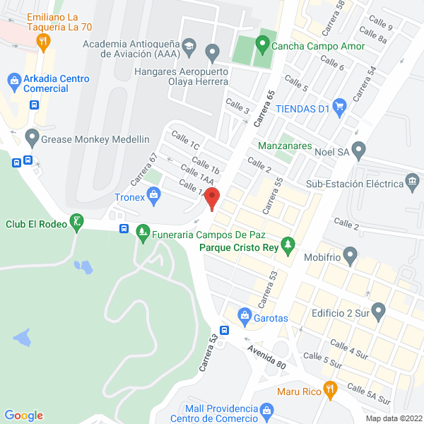 Mapa de Proveedora Visión Y Proyección S.A.S.