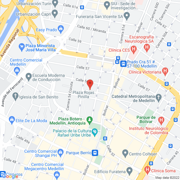 Mapa de Proyección Litografica