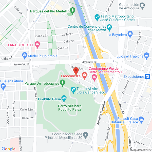 Mapa de Proyeco Ltda.
