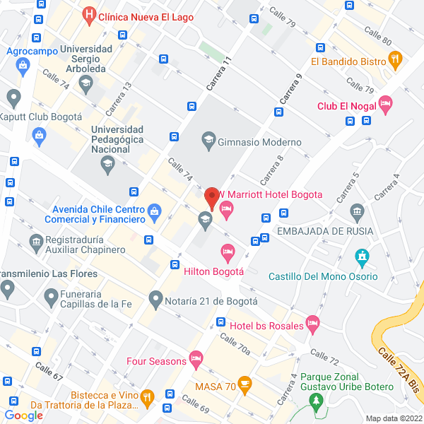 Mapa de Proyectos Culturales La Balsa S.A.S.