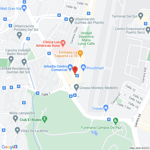Mapa de Peperina Restaurante Catering