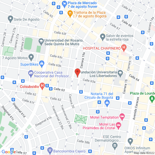 Mapa de Pérez Lara Cía. Ltda.