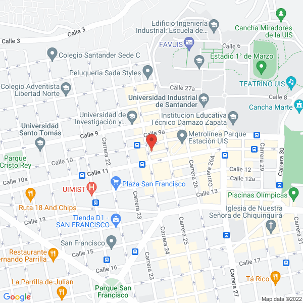 Map of Perfumeria Hollywood
