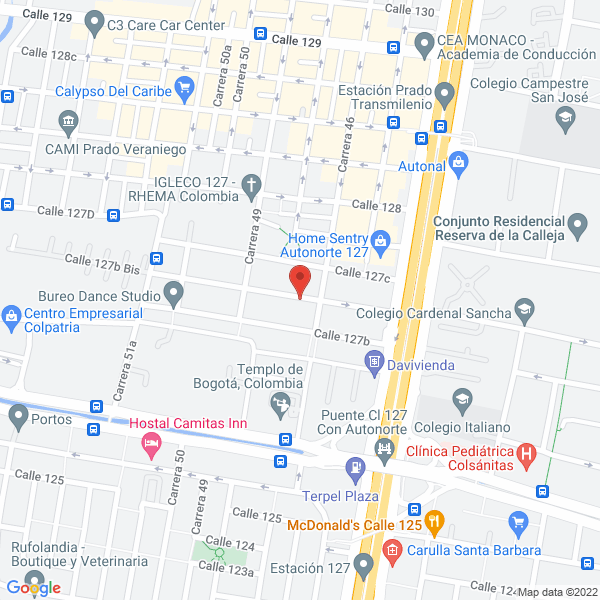 Mapa de Perseo Tax & Legal Services S.A.S.