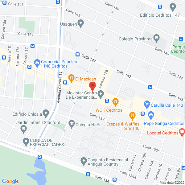 Mapa de Pescaderia Y Restaurante Rio Mar