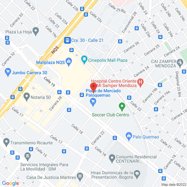 Mapa de Pesquera Promar