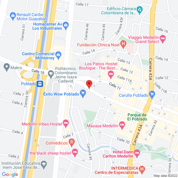 Mapa de Del Agro